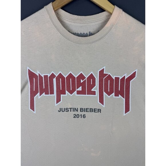 Justin Bieber Purpose Tour My Mama Don't Like You Concert Music Promo Rare Shirt - Picture 3 of 14